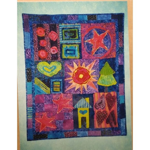 UNCUT Vintage Quilt Sewing Patterns, Hodgepodge P211, I Wanna Quilt 2001 Stitch - Picture 1 of 3